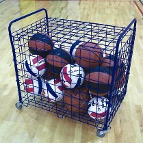 basketball storage container 